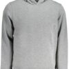 CALVIN KLEIN ZIP-UP SWEATSHIRT GREY