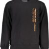 CALVIN KLEIN BLACK ZIPLESS SWEATSHIRT