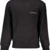 CALVIN KLEIN BLACK ZIPLESS SWEATSHIRT