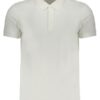 CALVIN KLEIN WHITE SHORT SLEEVE POLO SHIRT