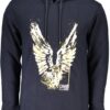 CAVALLI CLASS BLUE ZIPLESS SWEATSHIRT