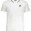 FILA WHITE SHORT SLEEVED POLO SHIRT