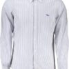 HARMONT & BLAINE LONG SLEEVE SHIRT BLUE