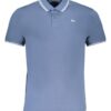 HARMONT & BLAINE SHORT SLEEVED POLO SHIRT BLUE