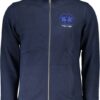 LA MARTINA BLUE ZIPPED SWEATSHIRT