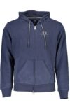 LA MARTINA BLUE ZIP SWEATSHIRT