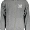 LA MARTINA GRAY ZIPPED SWEATSHIRT
