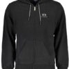 LA MARTINA BLACK ZIP SWEATSHIRT