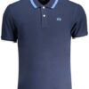 LA MARTINA BLUE SHORT SLEEVED POLO SHIRT