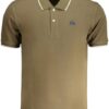 LA MARTINA GREEN SHORT-SLEEVED POLO SHIRT