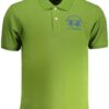 LA MARTINA GREEN SHORT-SLEEVED POLO SHIRT