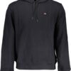 NAPAPIJRI BLACK ZIP SWEATSHIRT