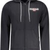NAPAPIJRI ZIP-UP SWEATSHIRT BLACK