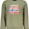 NAPAPIJRI GREEN ZIPLESS SWEATSHIRT