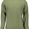 NAPAPIJRI GREEN ZIPLESS SWEATSHIRT