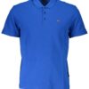 NAPAPIJRI SHORT SLEEVED POLO SHIRT BLUE