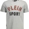 PLEIN SPORT ФУТБОЛКА СЕРЫЙ