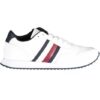 TOMMY HILFIGER WHITE SPORTS SHOES