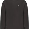 TOMMY HILFIGER BLACK ZIP-UP SWEATSHIRT