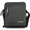 TOMMY HILFIGER BLACK SHOULDER BAG