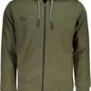 US GRAND POLO GREEN ZIP SWEATSHIRT