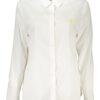 DESIGUAL РУБАШКА С ДЛИННЫМ РУКАВОМ БЕЛАЯ