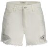 GUESS JEANS SHORT JEANS WHITE