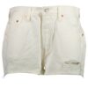 LEVI'S JEANS SHORT WHITE