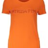 PATRIZIA PEPE SHORT SLEEVE T-SHIRT ORANGE
