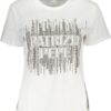 PATRIZIA PEPE ФУТБОЛКА БЕЛАЯ