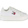 TOMMY HILFIGER WHITE SPORTS SHOES