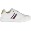 TOMMY HILFIGER WHITE SPORTS SHOES