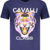 CAVALLI CLASS T-PAITA SININEN