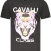 CAVALLI CLASS ФУТБОЛКА ЧЕРНАЯ