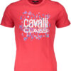 CAVALLI CLASS T-PAITA PUNAINEN