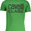CAVALLI CLASS GREEN T-SHIRT