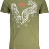 CAVALLI CLASS GREEN T-SHIRT