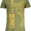 CAVALLI CLASS GREEN T-SHIRT