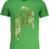 CAVALLI CLASS GREEN T-SHIRT