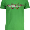 CAVALLI CLASS GREEN T-SHIRT