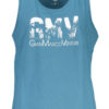 GIAN MARCO VENTURI BLUE SLEEVELESS