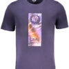 GIAN MARCO VENTURI T-SHIRT BLUE