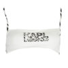 KARL LAGERFELD BEACHWEAR ВЕРХ БИКИНИ БЕЛЫЙ