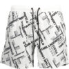 KARL LAGERFELD BEACHWEAR BEACH SHORTS WHITE
