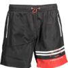 KARL LAGERFELD BEACHWEAR ЧЕРНЫЕ ПЛАВАТЕЛЬНЫЕ ШОРТЫ