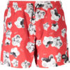 KARL LAGERFELD BEACHWEAR ПЛАВАТЕЛЬНЫЕ ШОРТЫ КРАСНЫЕ
